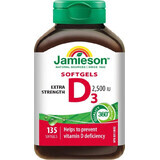 Jamieson Vitamin D3 2500 IU 135 cps 1×135 capsules