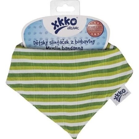 XKKO - Drooling Organic Old Time Green Stripes 1×1 pc