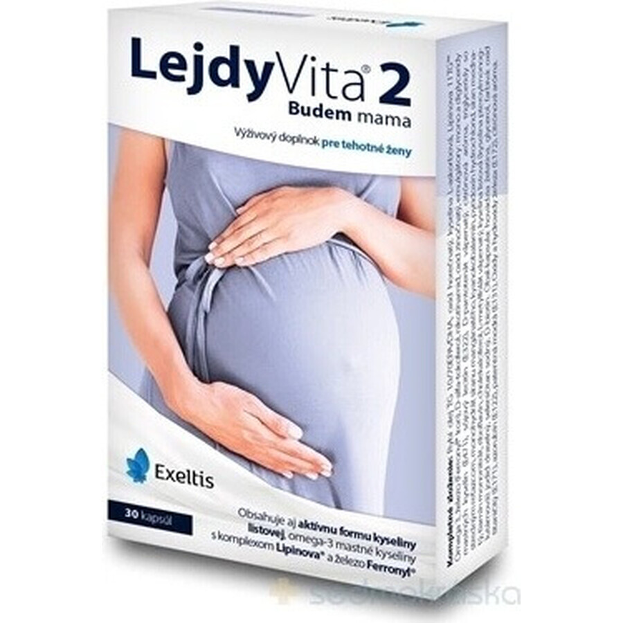 LejdyVita 2 Sto per diventare mamma 1×30 cps, integratore alimentare