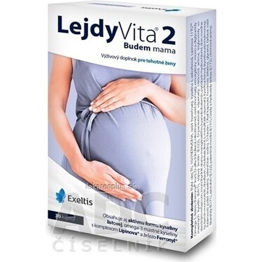 LejdyVita 2 Sto per diventare mamma 1×30 cps, integratore alimentare