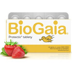 BioGaia ProTectis 1×10 pezzi, compresse masticabili - gusto fragola