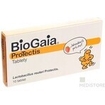 BioGaia ProTectis 1×10 pezzi, compresse masticabili - gusto fragola