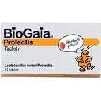 BioGaia ProTectis 1×10 pezzi, compresse masticabili - gusto fragola