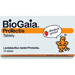 BioGaia ProTectis 1×10 pezzi, compresse masticabili - gusto fragola