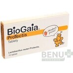 BioGaia ProTectis 1×10 pezzi, compresse masticabili - gusto fragola