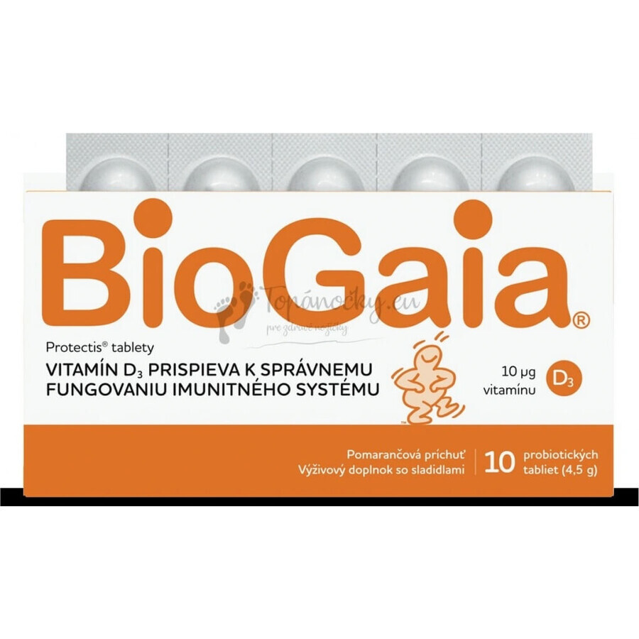 BioGaia ProTectis 1×10 pezzi, compresse masticabili - gusto fragola