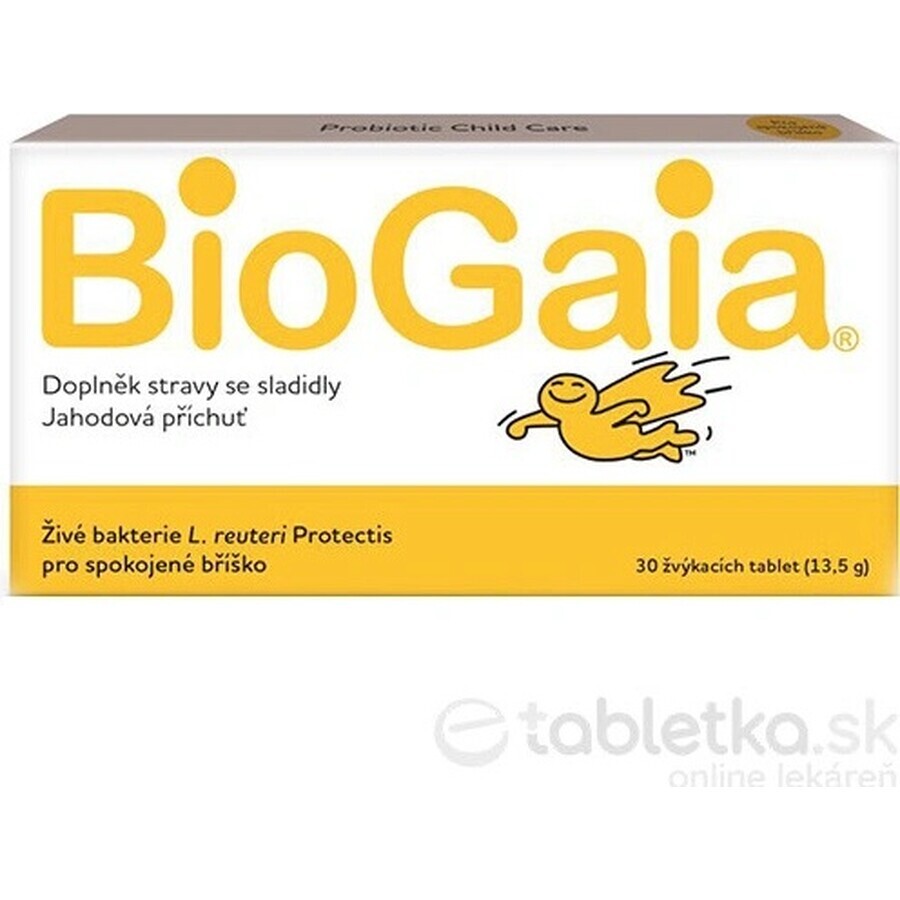 BioGaia ProTectis 1×10 pezzi, compresse masticabili - gusto fragola