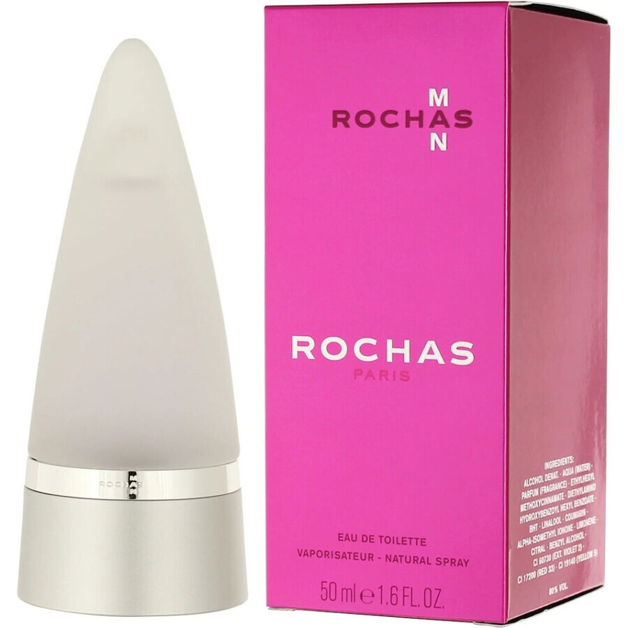 Rochas Rochas Uomo Edt 50ml 1×50 ml, Eau de toilette