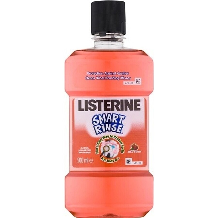 LISTERINE® SMART RINSE™ Bacău collutorio 1×500 ml, acqua per la bocca