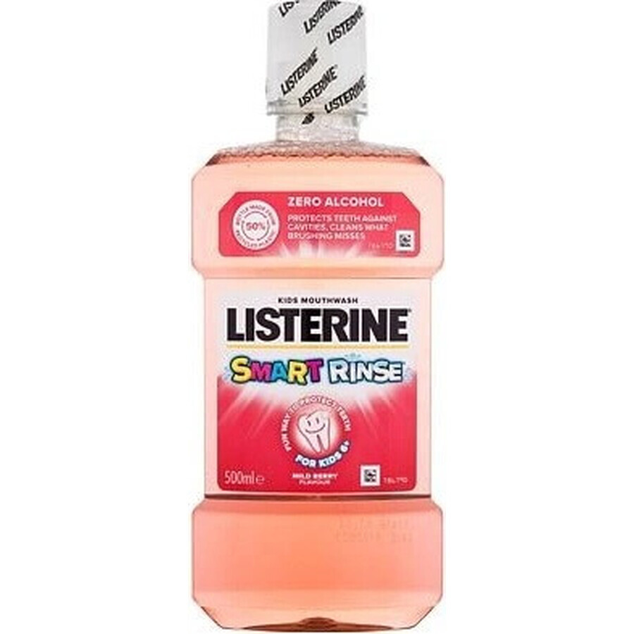 LISTERINE® SMART RINSE™ Bacău collutorio 1×500 ml, acqua per la bocca