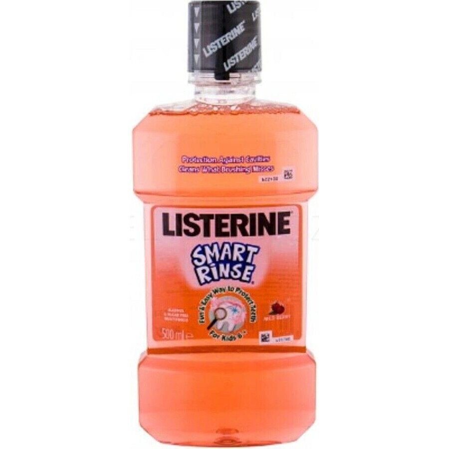 LISTERINE® SMART RINSE™ Bacău collutorio 1×500 ml, acqua per la bocca