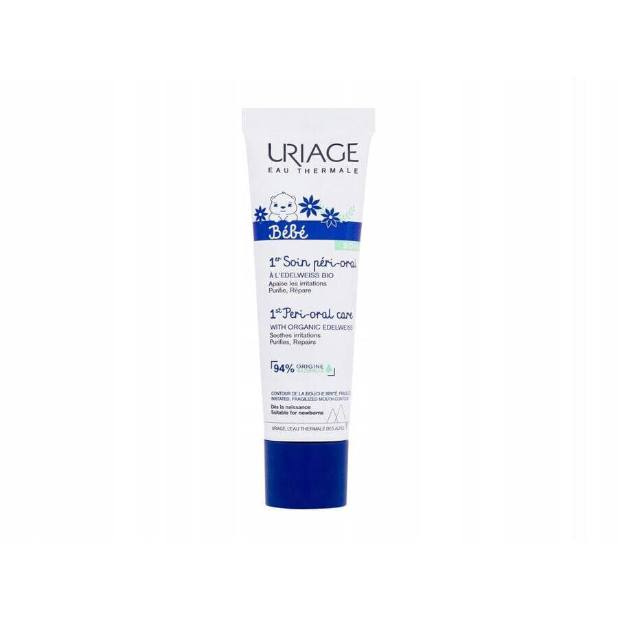 URIAGE BÉBÉ 1er Cuidado Peri-Oral, 30ml 1×30ml, crema calmante para las estrías del bebé