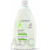 A-DERMA HYDRA-PROTECTEUR GEL DOCCIA IDRATANTE 1×500 ml, gel doccia idratante senza sapone