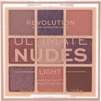 Revolution, Ultimate Nudes Medium, Lidschatten-Palette 1×0,90 g, Lidschatten-Palette