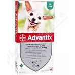 Advantix Spot-on voor honden tot 4 kg 4×0,4 ml, pipet