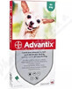 Advantix Spot-on per cani fino a 4 kg 4&#215;0,4 ml, pipetta