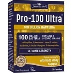 PRO-100 ULTRA PROBIOTIC 30CPS NATURES AID UK 1×