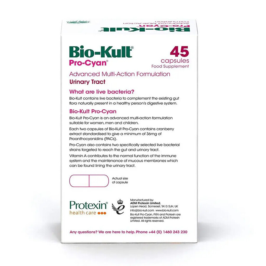 Bio-Kult Pro-Cyan, 45 capsule, Protexin