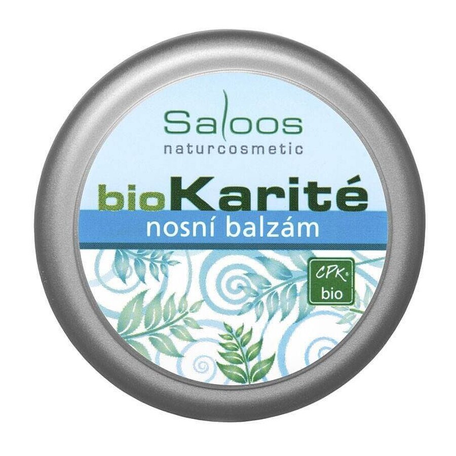 Saloos bioKarité balsamo nasale 1×19 ml, balsamo