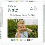 ECO BY NATY Pannolini usa e getta 4+ (9-20 kg) 24 pz. 1×24 pz.