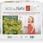 ECO BY NATY Pannolini usa e getta 4+ (9-20 kg) 24 pz. 1×24 pz.