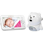 VTECH BM5150-BEAR, baby video babysitter with 5" screen 1×1pcs, babysitter