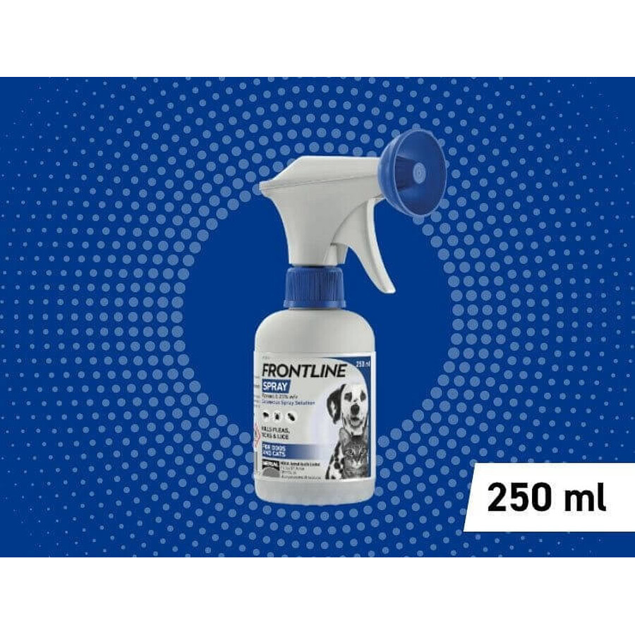 FRONTLINE SPRAY 2,5 mg/ml - 250 ml 1x250 ml, preparato antiparassitario