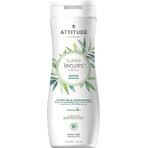 ATTITUDE Shampoo naturale Super leaves con effetto detossinante - nutriente per capelli secchi e danneggiati 1×473 ml, shampoo naturale