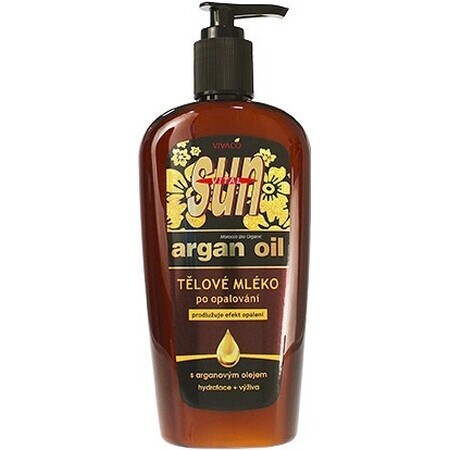 SUN ARG ARGAN BRONZ lozione corpo doposole 1×300 ml, lozione corpo doposole