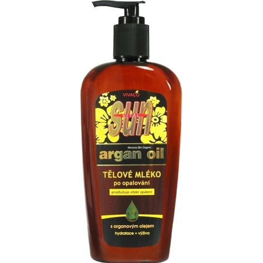 SUN ARG ARGAN BRONZ lozione corpo doposole 1×300 ml, lozione corpo doposole