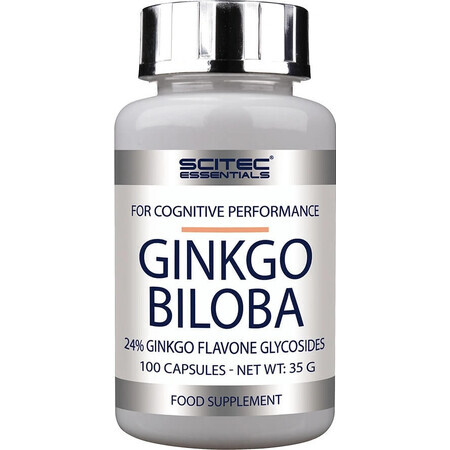 Scitec Nutrition Ginkgo Biloba 1×100 tbl, Nahrungsergänzungsmittel