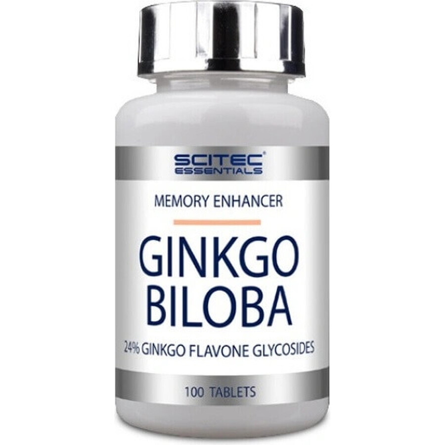 Scitec Nutrition Ginkgo Biloba 1×100 tbl, Nahrungsergänzungsmittel