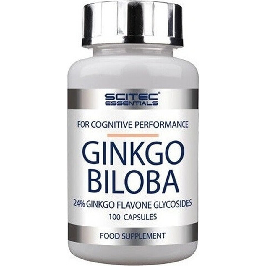 Scitec Nutrition Ginkgo Biloba 1×100 tbl, Nahrungsergänzungsmittel