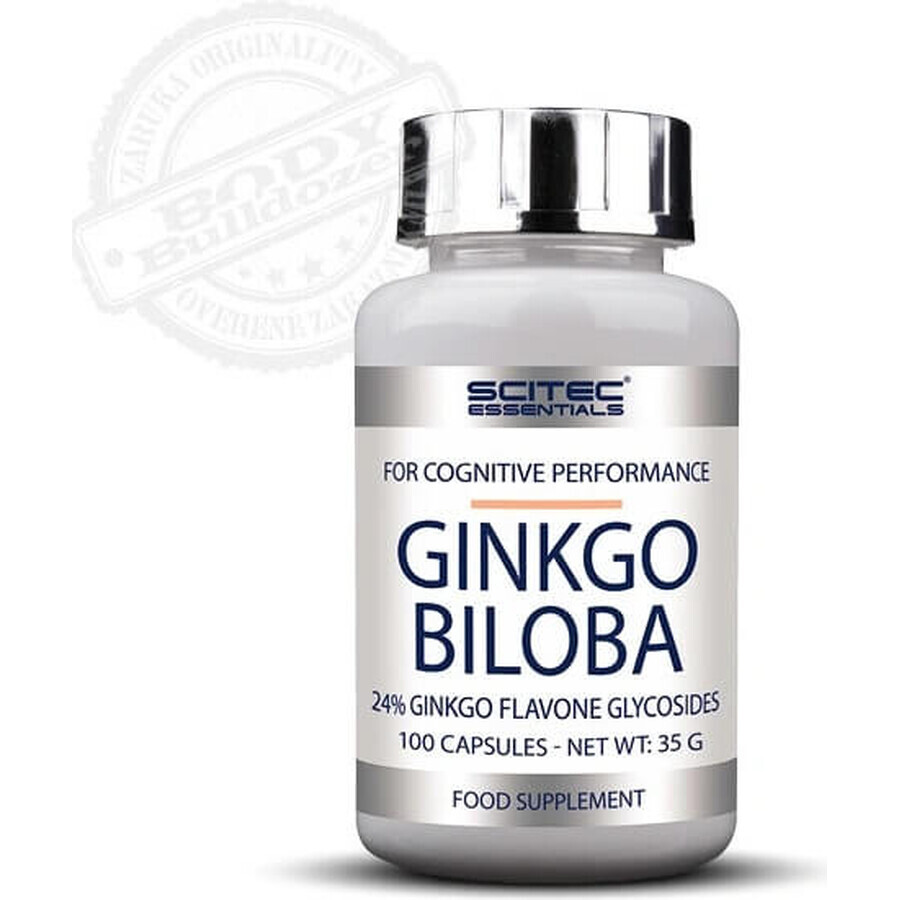 Scitec Nutrition Ginkgo Biloba 1×100 tbl, Nahrungsergänzungsmittel