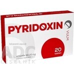 VULM PYRIDOXIN 1×20 tbl, complemento alimenticio