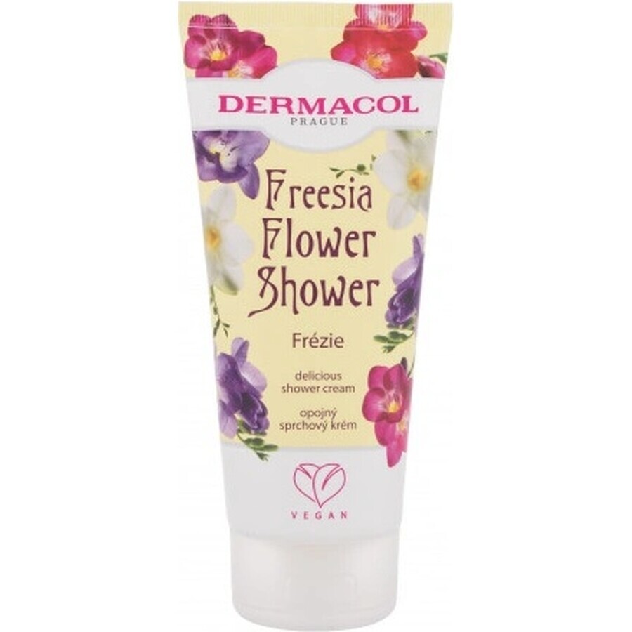 Dermacol Bloem douchecrème Freesia 1×200 ml, douchecrème