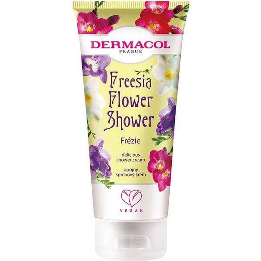 Dermacol Bloem douchecrème Freesia 1×200 ml, douchecrème