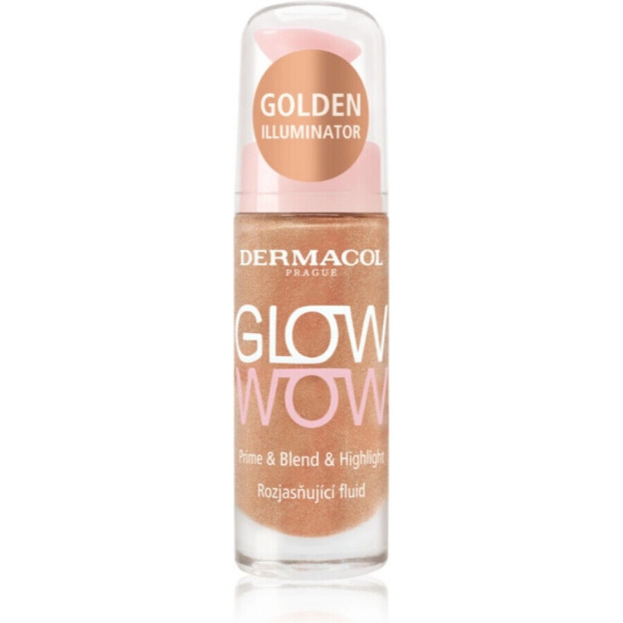 Dermacol GLOW WOW Brightening Fluid 1×20 ml, Fluid de strălucire