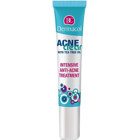 Dermacol Acneclear Intensieve verzorging voor de probleemhuid 1×15 ml, reinigt de teint