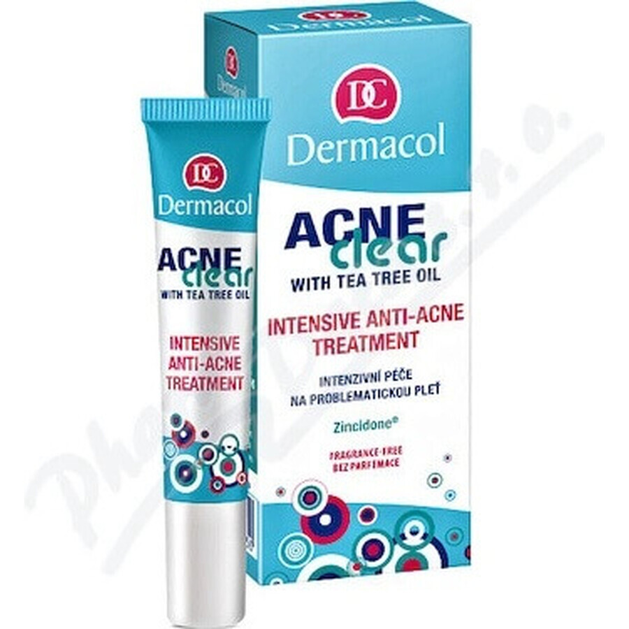 Dermacol Acneclear Intensieve verzorging voor de probleemhuid 1×15 ml, reinigt de teint