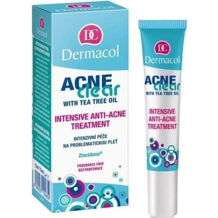 Dermacol Acneclear Intensieve verzorging voor de probleemhuid 1×15 ml, reinigt de teint