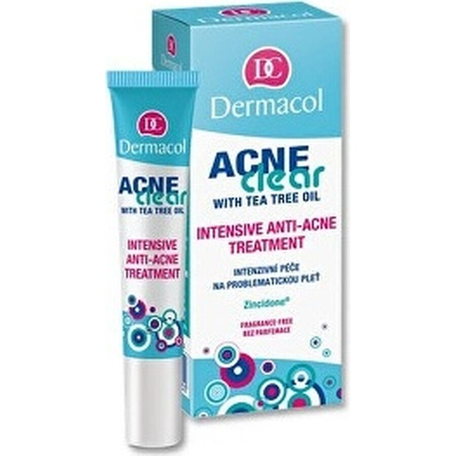 Dermacol Acneclear Intensieve verzorging voor de probleemhuid 1×15 ml, reinigt de teint