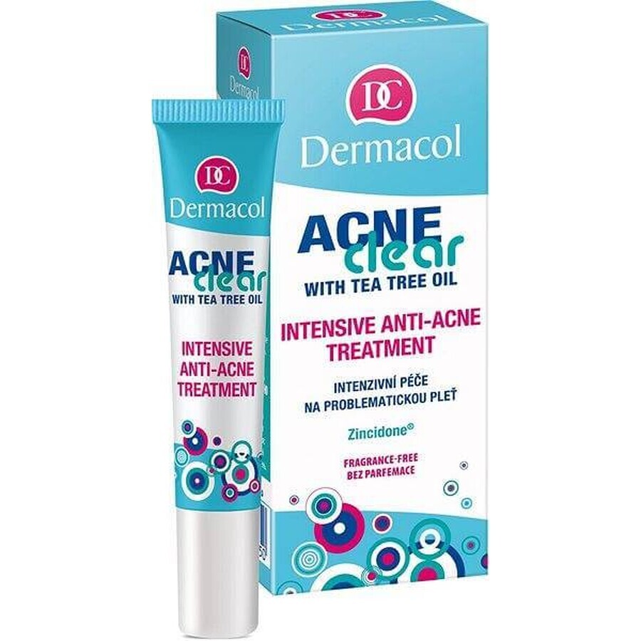 Dermacol Acneclear Intensieve verzorging voor de probleemhuid 1×15 ml, reinigt de teint