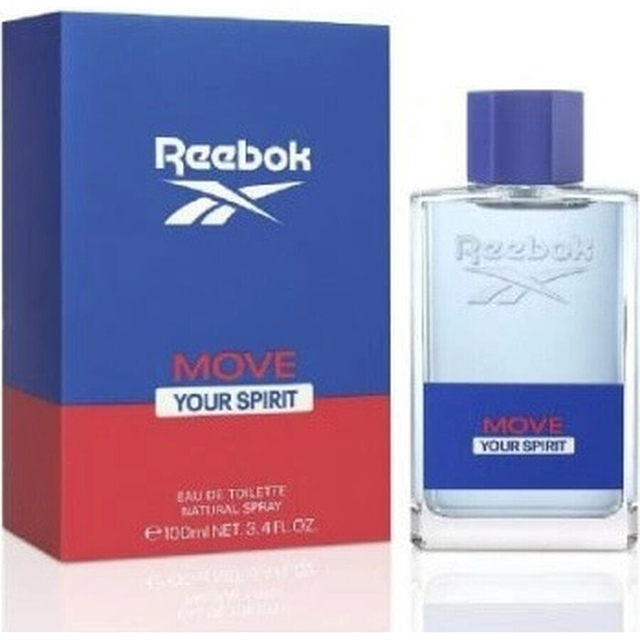 REEBOK MOVE YOUR SPIRIT EDT 100ML 1×100 ml, eau de toilette