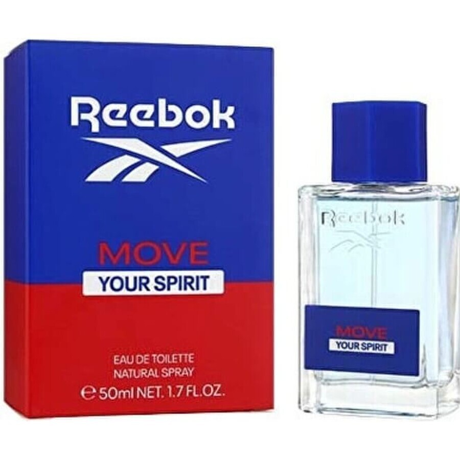 REEBOK MOVE YOUR SPIRIT EDT 100ML 1×100 ml, eau de toilette