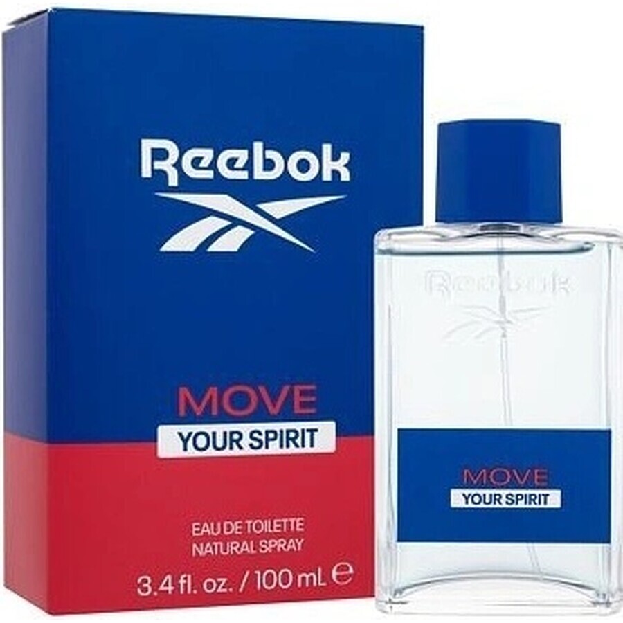 REEBOK MOVE YOUR SPIRIT EDT 100ML 1×100 ml, eau de toilette