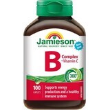 JAMIESON B-COMPLEX WITH VITAMIN C 1×100 tbl, b-complex