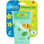 Dr.BROWN´S CHEERS CHEERS JUNGLE 300 ml 1×1, turchese, 9m+