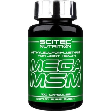 Scitec Nutrition Mega MSM 1×100 cps, integratore alimentare