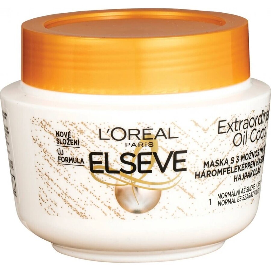 L'Oréal Paris Elseve Elseve Extraordinary Oil Coco Mask, 300 ml 1×300 ml mask